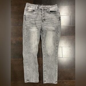 Judy Blue skinny fit gray capris size 11/30